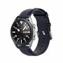 Classic leren bandje - Donkerblauw - Samsung Galaxy Watch 4 Classic - 42mm &amp; 46mm