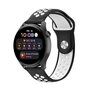 Sport Edition - Zwart + wit - Samsung Galaxy Watch 3 - 45mm