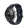 Classic leren bandje - Donkerblauw - Samsung Galaxy Watch 3 - 45mm