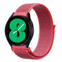 Garmin Vivoactive 4 / 4L - Sport Loop nylon bandje - Donkerroze