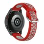 Garmin Vivoactive 4 / 4L - Siliconen sportbandje met gesp - Rood + grijs