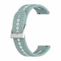 Garmin Vivoactive 5 / Vivoactive 3 - Dot Pattern bandje - Groenblauw