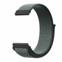 Garmin Vivomove 3 / HR / Luxe / Sport / Style / Trend - Sport Loop nylon bandje - Donkergrijs / blauw gem&ecirc;leerd