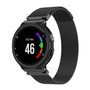 Garmin Forerunner 220 / 230 / 235 / 620 / 630 / 735 (XT) - Milanese bandje - Small - Zwart