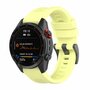 Siliconen sportbandje - Geel - Garmin Forerunner 745 / 935 / 945 / 955 / 965