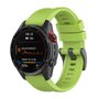 Siliconen sportbandje - Groen - Garmin Fenix 7X / 6X / 5X