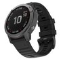 Siliconen bandje - Zwart - Garmin Fenix 7X / 6X / 5X