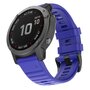 Siliconen bandje - Kobalt blauw - Garmin Fenix 7X / 6X / 5X