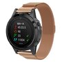 Milanese bandje - Ros&eacute; goud - Garmin Fenix 7X / 6X / 5X