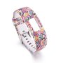 Siliconen sportbandje - Multicolor summer - Garmin Vivofit 4