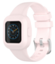 Siliconen one color bandje - Zand roze - Garmin Vivofit Junior 3