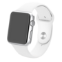 Rubberen sportbandje - Wit - Geschikt voor Apple Watch 42mm / 44mm / 45mm / 49mm Rubberen sportbandje - Wit - Geschikt voor Apple Watch 42mm / 44mm / 45mm / 49mm
