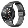 Stalen bandje - Zwart - Samsung Galaxy Watch 4 - 40mm &amp; 44mm