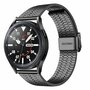 Stalen bandje - Zwart - Samsung Galaxy Watch 4 Classic - 42mm &amp; 46mm