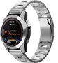 Titanium schakelband - Zilver - Garmin Fenix 7X / 6X / 5X