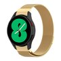 Milanese bandje (ronde connector) - Goud - Samsung Galaxy Watch 5 (Pro) - 40mm / 44mm / 45mm