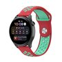 Sport Edition - Rood + mintgroen - Samsung Galaxy Watch - 46mm