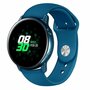 Rubberen sportband - Cyaan - Samsung Galaxy Watch - 46mm / Samsung Gear S3