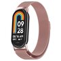 Milanese band - Ros&eacute; goud - Xiaomi Smart band 8