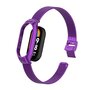 Milanese bandje met case - Paars - Xiaomi Smart band 8