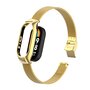 Milanese bandje met case - Goud - Xiaomi Smart band 8