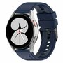 Siliconen gesp bandje - Donkerblauw - Samsung Galaxy Watch 6 - 40mm &amp; 44mm