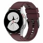 Siliconen gesp bandje - Bordeaux - Samsung Galaxy Watch 6 - 40mm &amp; 44mm