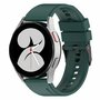 Siliconen gesp bandje - Groen - Samsung Galaxy Watch 6 - 40mm &amp; 44mm