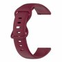 Solid color sportband - Bordeaux - Samsung Galaxy Watch 6 - 40mm &amp; 44mm