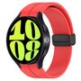 D-buckle sportbandje - Rood - Samsung Galaxy Watch 6 - 40mm &amp; 44mm