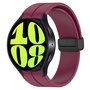 D-buckle sportbandje - Bordeaux - Samsung Galaxy Watch 6 - 40mm &amp; 44mm