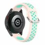 Siliconen sportbandje met gesp - Roze + turquoise - Samsung Galaxy Watch 6 - 40mm &amp; 44mm