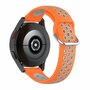 Siliconen sportbandje met gesp - Oranje + grijs - Samsung Galaxy Watch 6 - 40mm &amp; 44mm