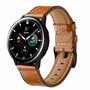 lederen bandje - Bruin - Samsung Galaxy Watch 6 - 40mm &amp; 44mm