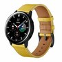 lederen bandje - Geel - Samsung Galaxy Watch 6 - 40mm &amp; 44mm