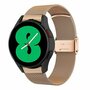 Milanese bandje met klemsluiting - Champagne goud - Samsung Galaxy Watch 6 - 40mm &amp; 44mm