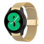 Milanese bandje met klemsluiting - Goud - Samsung Galaxy Watch 6 - 40mm &amp; 44mm