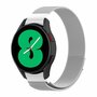 Milanese bandje (ronde connector) - Zilver - Samsung Galaxy Watch 6 - 40mm &amp; 44mm