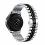 Garmin Vivoactive 5 / Vivoactive 3 - Stalen band - Zilver / zwart