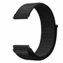 Garmin Vivoactive 5 / Vivoactive 3 - Sport Loop nylon bandje - Zwart gem&ecirc;leerd