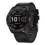 Leren bandje - Zwart - Garmin Fenix 7X / 6X / 5X