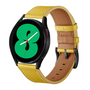 lederen bandje - Geel - Xiaomi Mi Watch / Xiaomi Watch S1 / S1 Pro / S1 Active / Watch S2