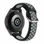 Siliconen sportbandje met gesp - Zwart + grijs - Xiaomi Mi Watch / Xiaomi Watch S1 / S1 Pro / S1 Active / Watch S2