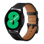 lederen bandje - Zwart - Xiaomi Mi Watch / Xiaomi Watch S1 / S1 Pro / S1 Active / Watch S2