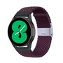 Braided nylon bandje - Donkerpaars - Xiaomi Mi Watch / Xiaomi Watch S1 / S1 Pro / S1 Active / Watch S2