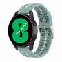 Dot Pattern siliconen bandje - Groenblauw - Huawei Watch GT 2 / GT 3 / GT 4 - 46mm