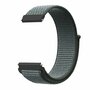 Sport Loop nylon bandje - Donkergrijs / blauw gem&ecirc;leerd - Huawei Watch GT 2 &amp; GT 3 - 42mm