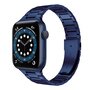 Stalen schakelband - Donkerblauw - Geschikt voor Apple watch 42mm / 44mm / 45mm / 49mm