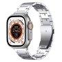 Titanium band - Zilver - Geschikt voor Apple watch 42mm / 44mm / 45mm / 49mm