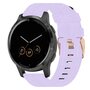 Garmin Venu 3s / Vivoactive 4s / Venu 2s / Vivomove 3s / Forerunner 255s - Canvas nylon bandje - Lila